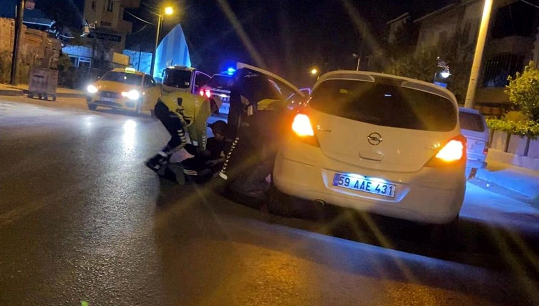 Durmadı, polise direndi: 104 bin lira ceza yedi