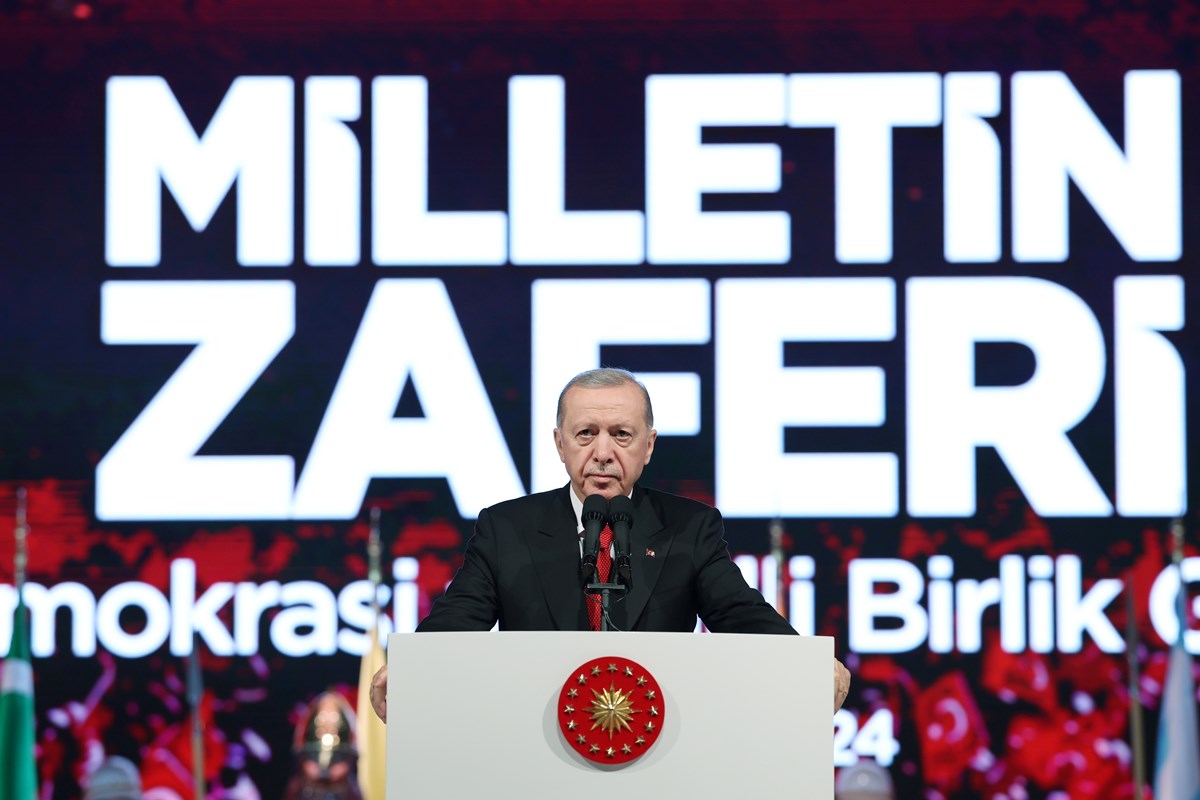 Cumhurbaşkanı Erdoğan: 85 milyon tek yumruğuz