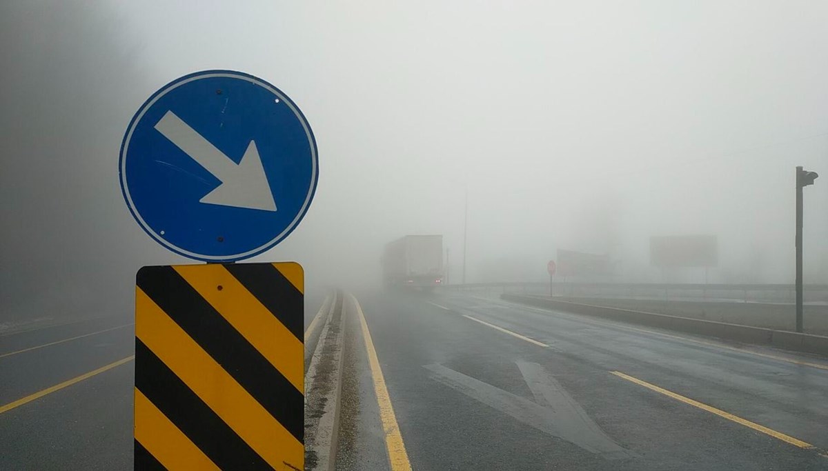 Sürücüler dikkat! Bolu Dağı'nda sağanak ve sis
