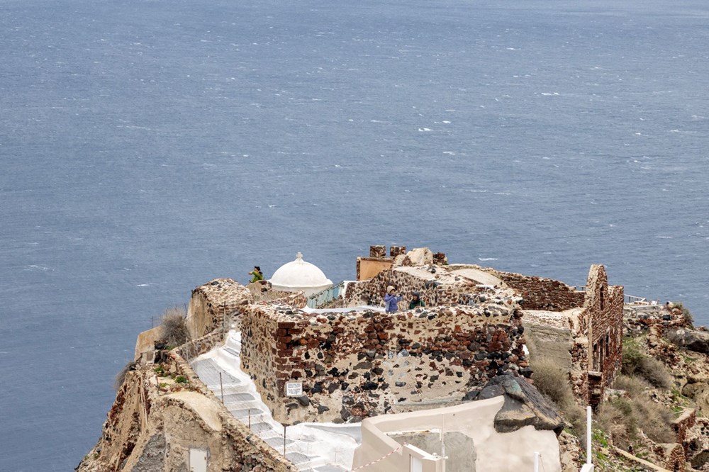 Santorini'de sismik kriz: