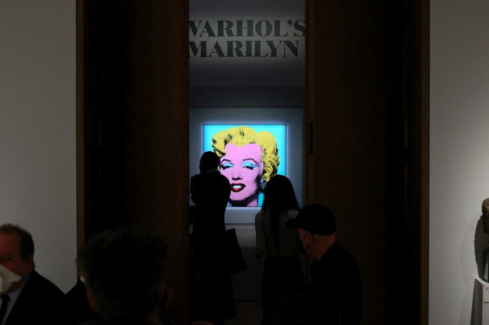 Andy Warhol'un Marilyn Monroe portresine rekor fiyat - 11