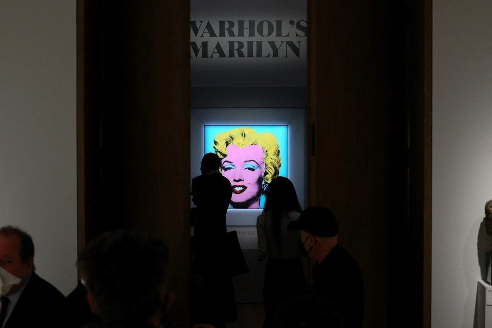 Marilyn Monroe portresine rekor fiyat 10 Andy Warhol'un Marilyn Monroe portresine rekor fiyat - 11