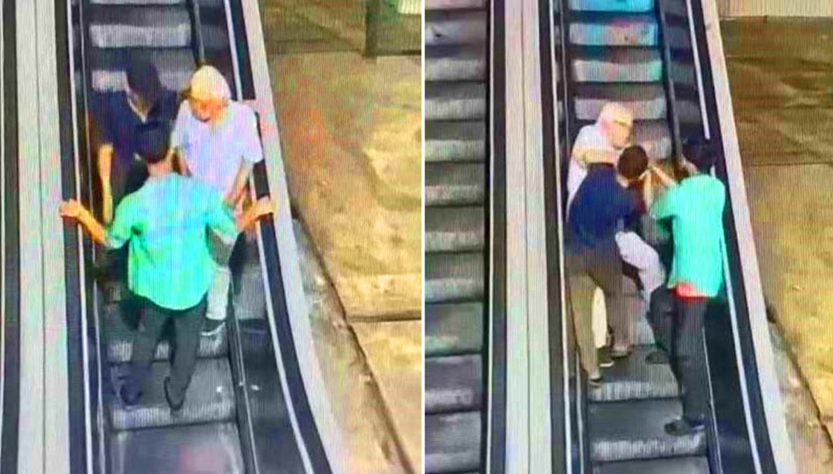 İstanbul'un göbeğinde gasp! Boğazını sıkıp, soydular