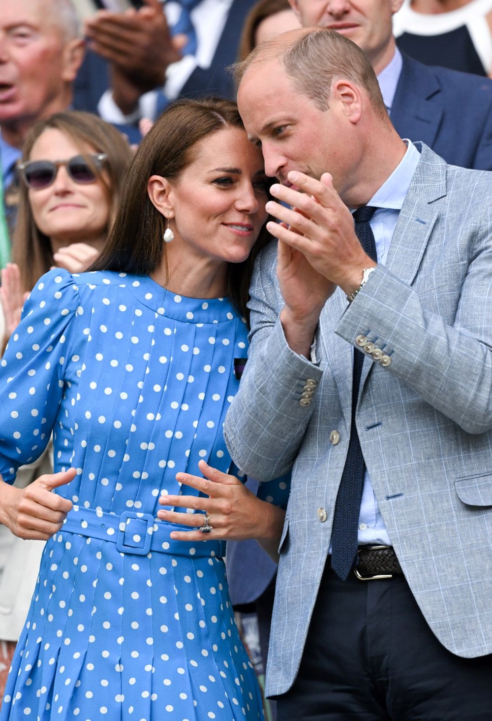 Kate Middleton ve Prens William 2022 Wimbledon Tenis Turnuvası'na katıldı - 14