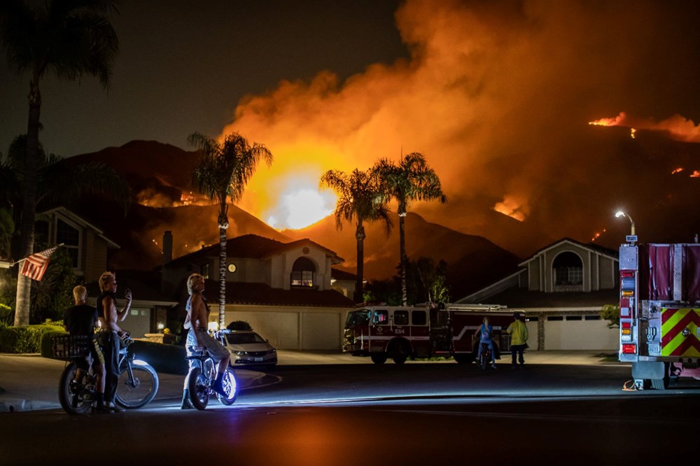 California’da üç orman yangını: 100 bin dönümden fazla alan kül oldu - 4