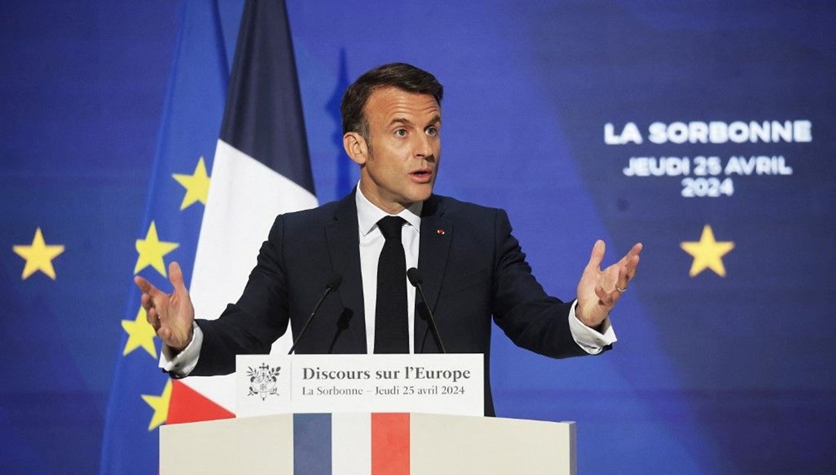 Fransa Cumhurbaşkanı Macron: Avrupa'nın ölme riski var Fransa Cumhurbaşkanı Macron: Avrupa'nın ölme riski var
