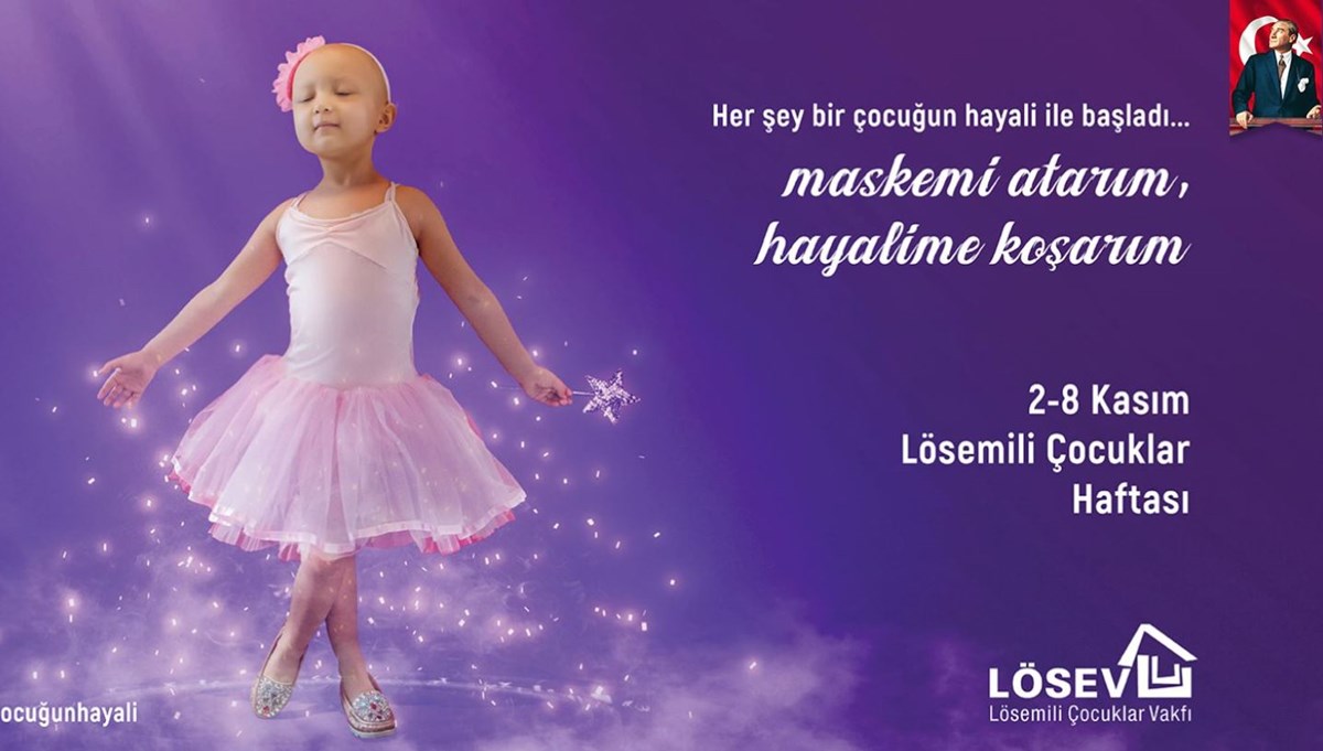 Lösev’den farkındalık çağrısı: #lösemili1çocuğunhayali