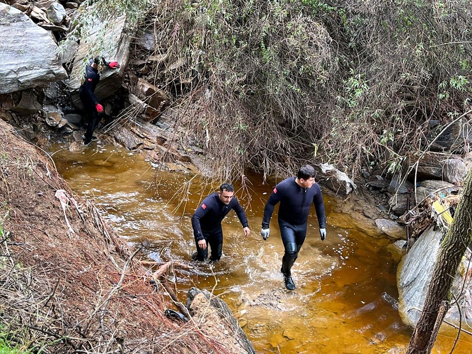 Aydın'da sel felaketi: Kayıp kişinin cansız bedenine ulaşıldı - 1