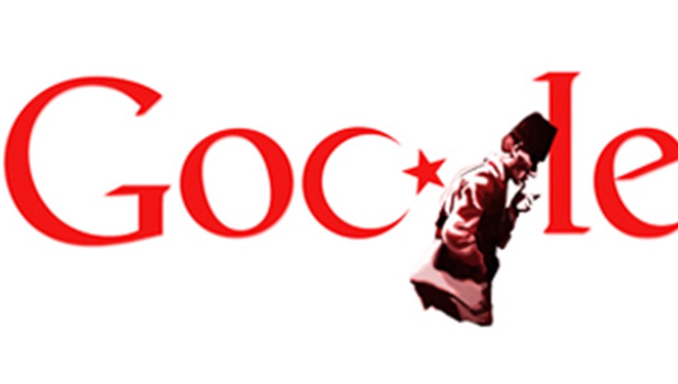 Google’dan Cumhuriyet logosu