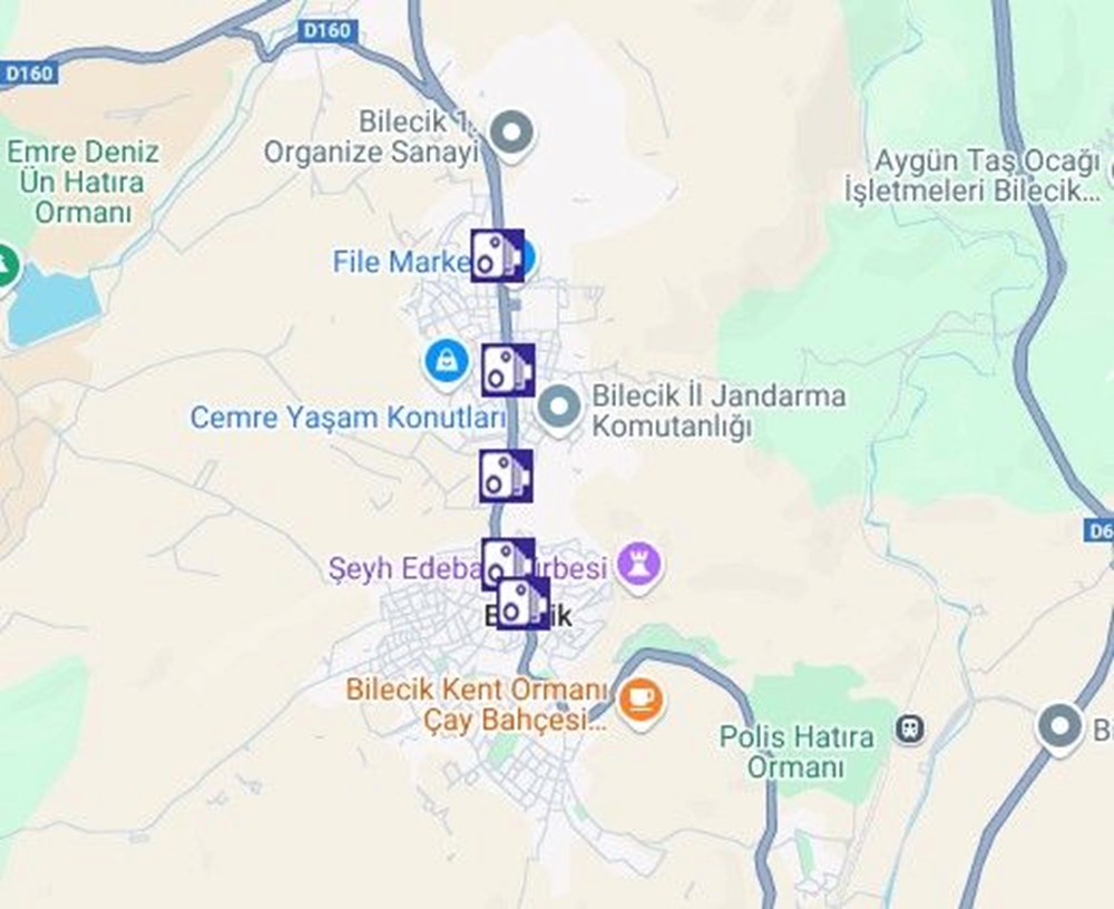 Yola çıkacaklar dikkat... Sabit radar noktaları belli oldu - 16