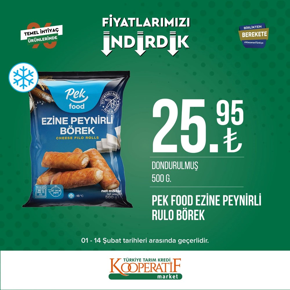 Tarım Kredi Kooperatif Market güncel indirimli ürünler listesini paylaştı Tarım Kredi Kooperatif Market yeni indirimli ürünler listesi belli oldu (1-14 Şubat güncel indirimli ürünler kataloğu) - 22