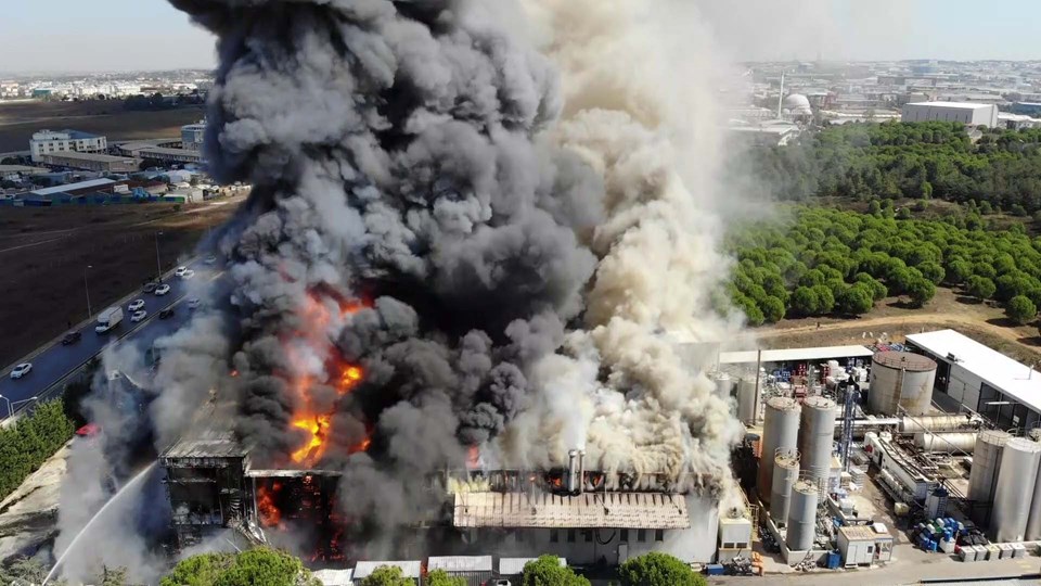 Tuzla'da fabrika yangını - 6