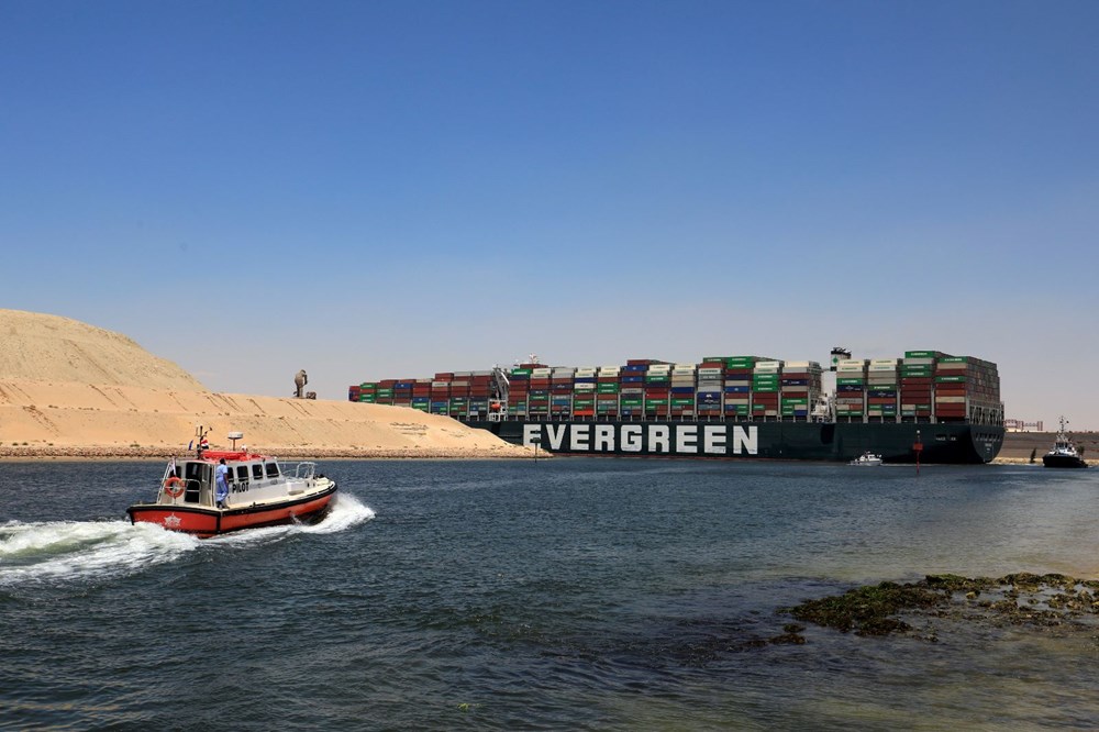 Süveyş Kanalı'nı tıkayan "Şimdiye Kadar Verilen" Hollanda'ya doğru yola çıktı - 8