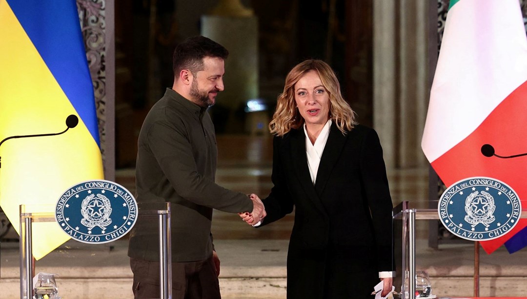 Meloni ve Zelenski, Ukrayna'nın "Zafer Planı"nı görüştü