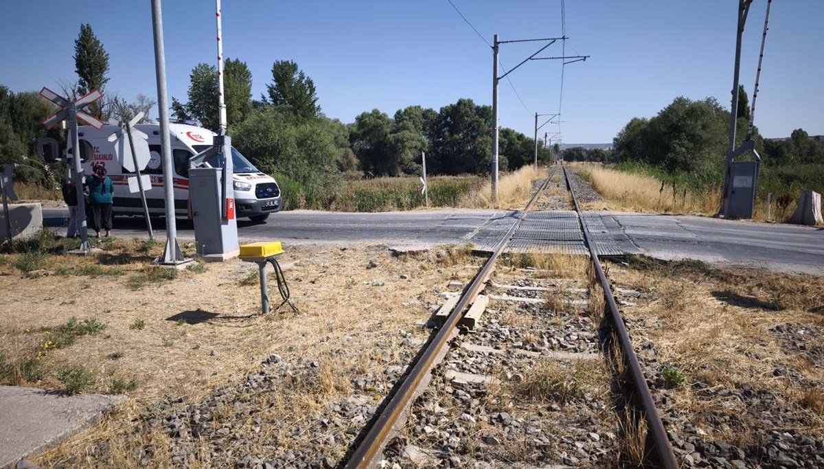 Kütahya'da tren kazası