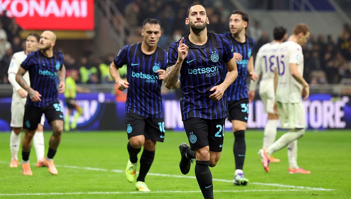 Hakan duble yaptı, Inter 3-0 kazandı