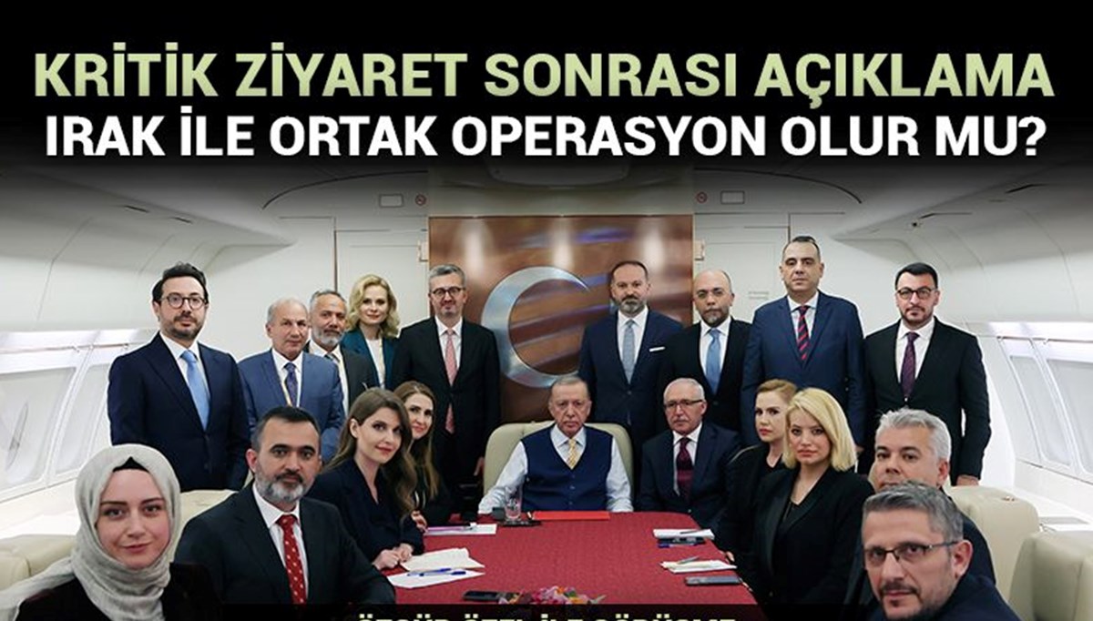 Cumhurbaşkanı Erdoğan'dan Irak ile ortak operasyon açıklaması Cumhurbaşkanı Erdoğan'dan Irak ile ortak operasyon açıklaması