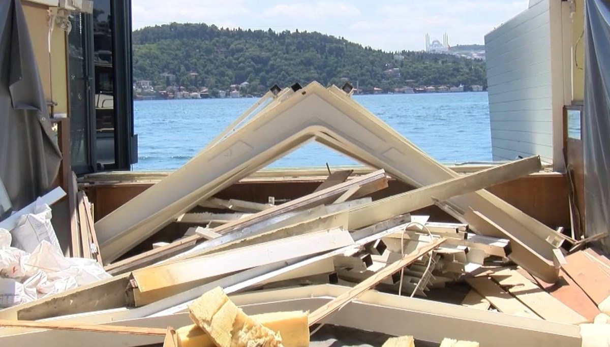 İstanbul'da kaçak yapılar yıkıldı İstanbul'da kaçak yapılar yıkıldı