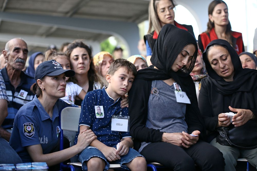 Şehit polis Sedat Gezer'e veda - 5