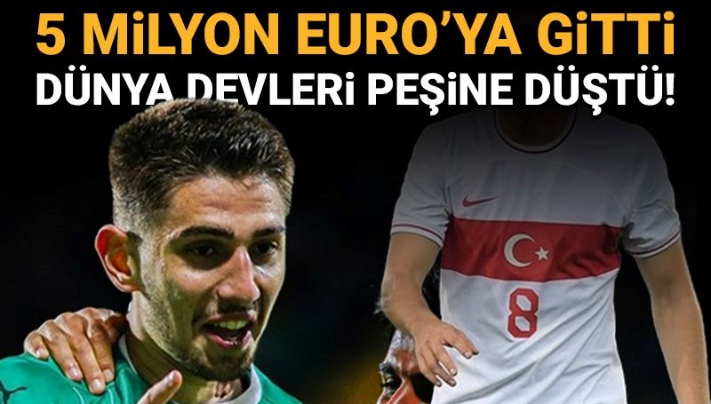 Beşiktaş'tan 5 milyon euro'ya gitti, dünya devleri peşine düştü