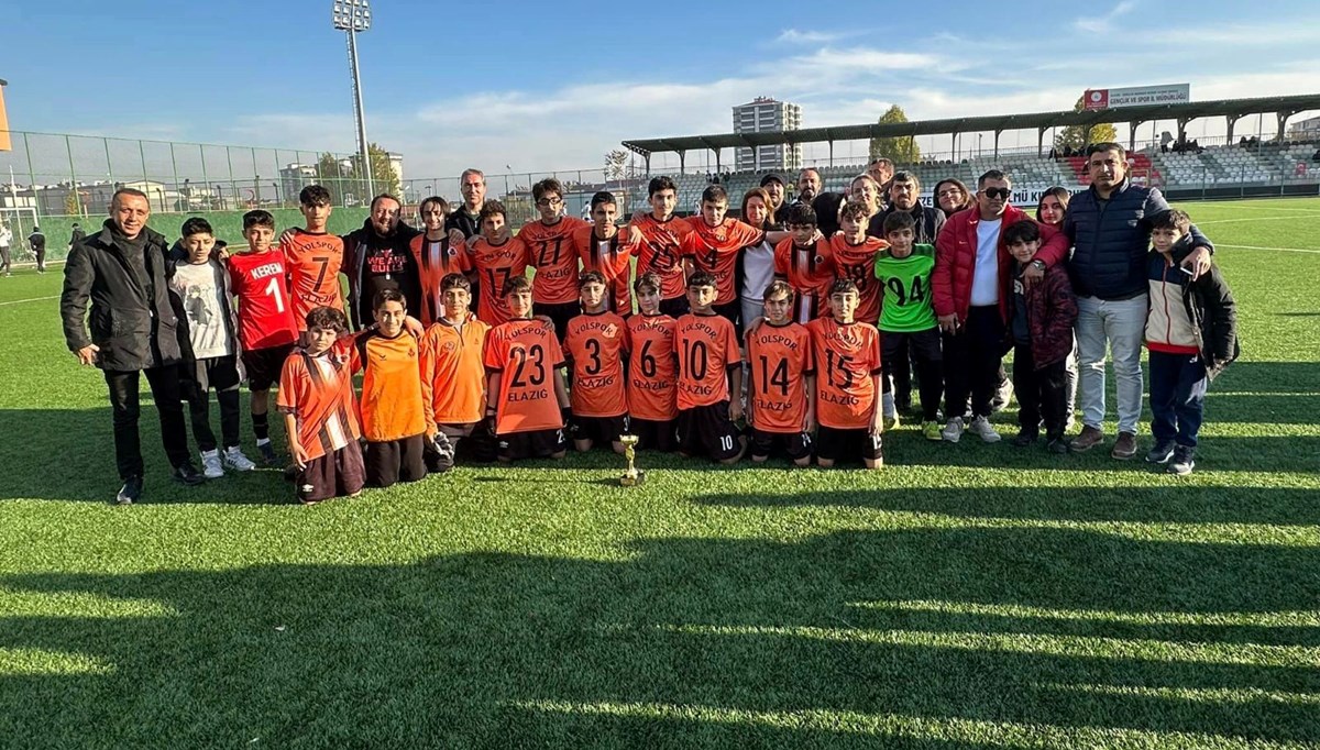 Elazığ U14 Ligi’nde şampiyon Yolspor