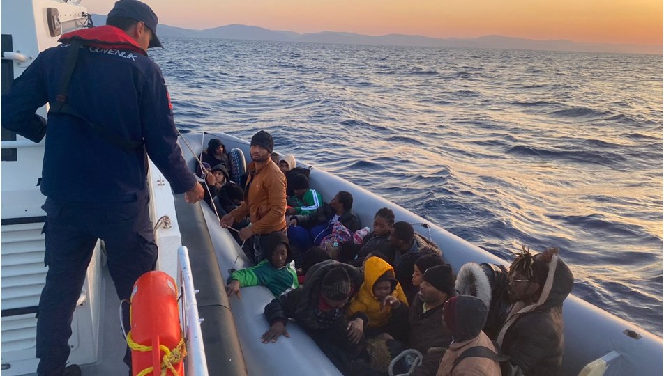 Muğla açıklarında 29 düzensiz göçmen kurtarıldı - Son Dakika Türkiye  Haberleri | NTV Haber