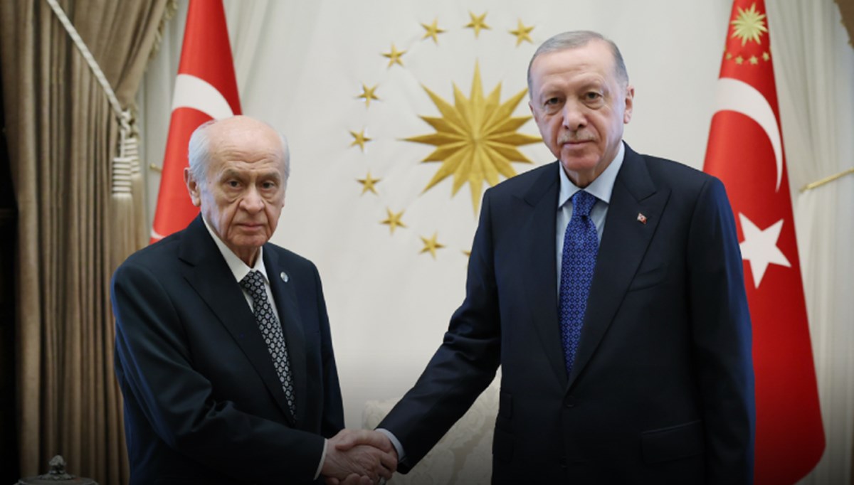 Cumhurbaşkanı Erdoğan’dan Devlet Bahçeli’ye bayram tebriği