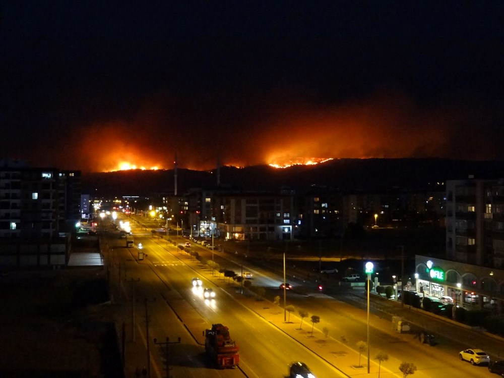 Çanakkale'de orman yangını (Alevlerle mücadelede son durum) - 10