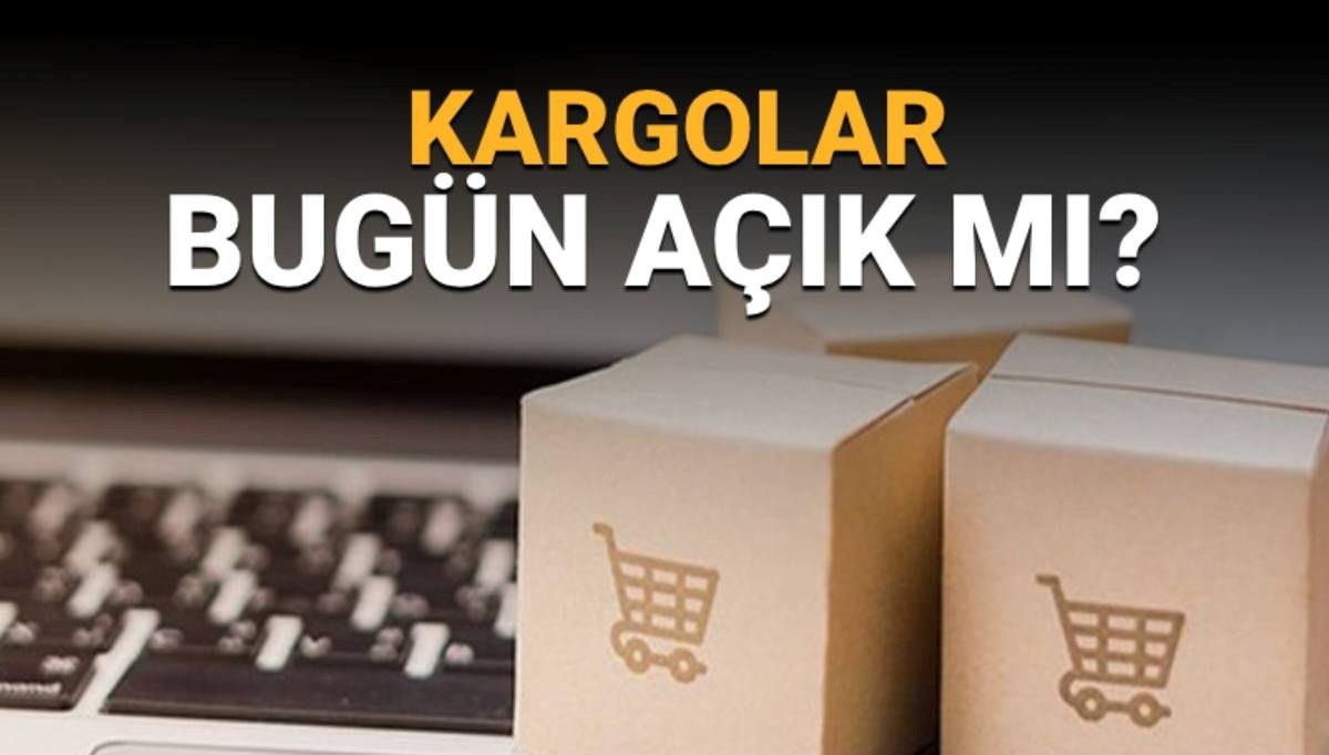 Bugün kargolar açık mı? Pazartesi günü kargolar çalışıyor mu?