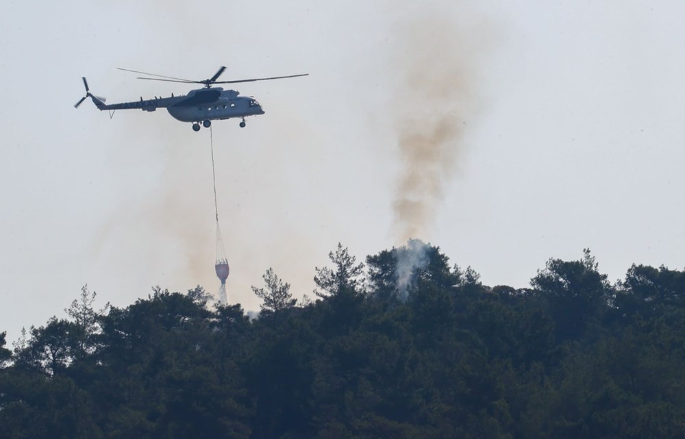 Marmaris'te orman yangını: Bakanlardan açıklama - 11