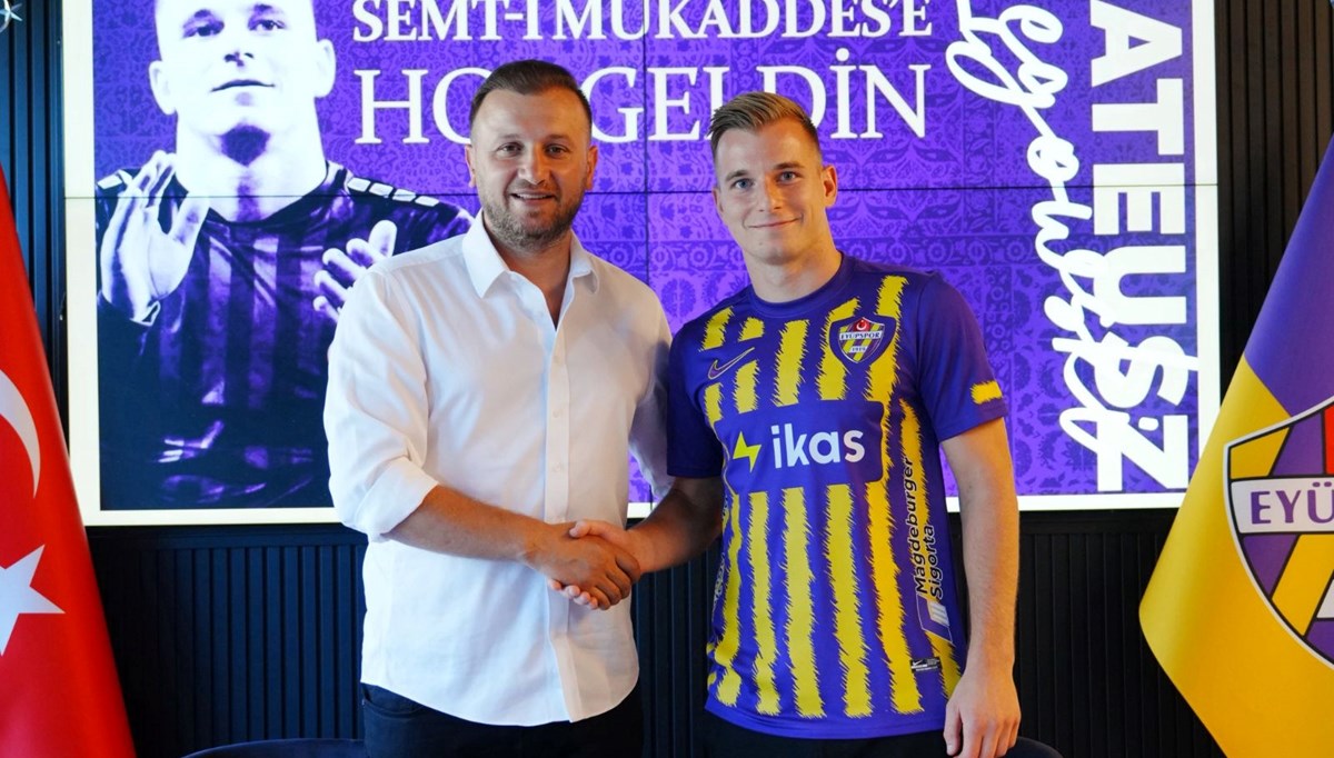 Mateusz Legowski Eyüpspor'a imzayı attı