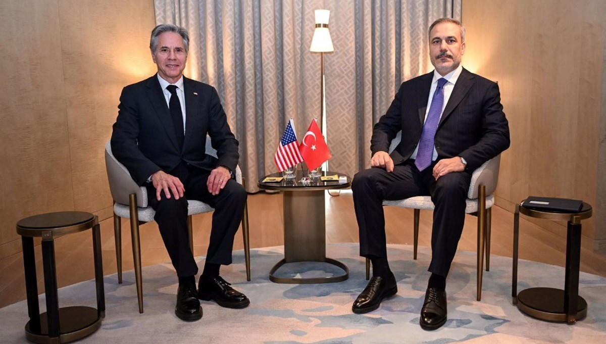Dışişleri Bakanı Fidan, ABD'li mevkidaşı Blinken ile görüştü Dışişleri Bakanı Fidan, ABD'li mevkidaşı Blinken ile görüştü