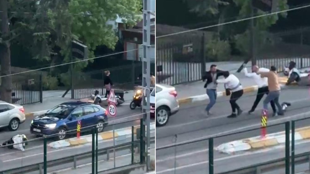 Kask, yumruk, bıçak! Pendik'te trafiği durduran meydan savaşı 70 OAiqLzW1ZUWV9XcULui4RQ