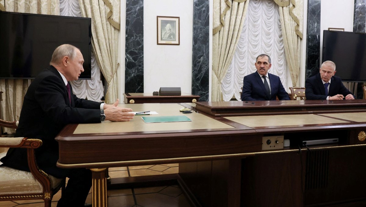 Rusya Devlet Başkanı Putin, Wagner'in eski komutanı Troşev ile görüştü Rusya Devlet Başkanı Putin, Wagner'in eski komutanı Troşev ile görüştü