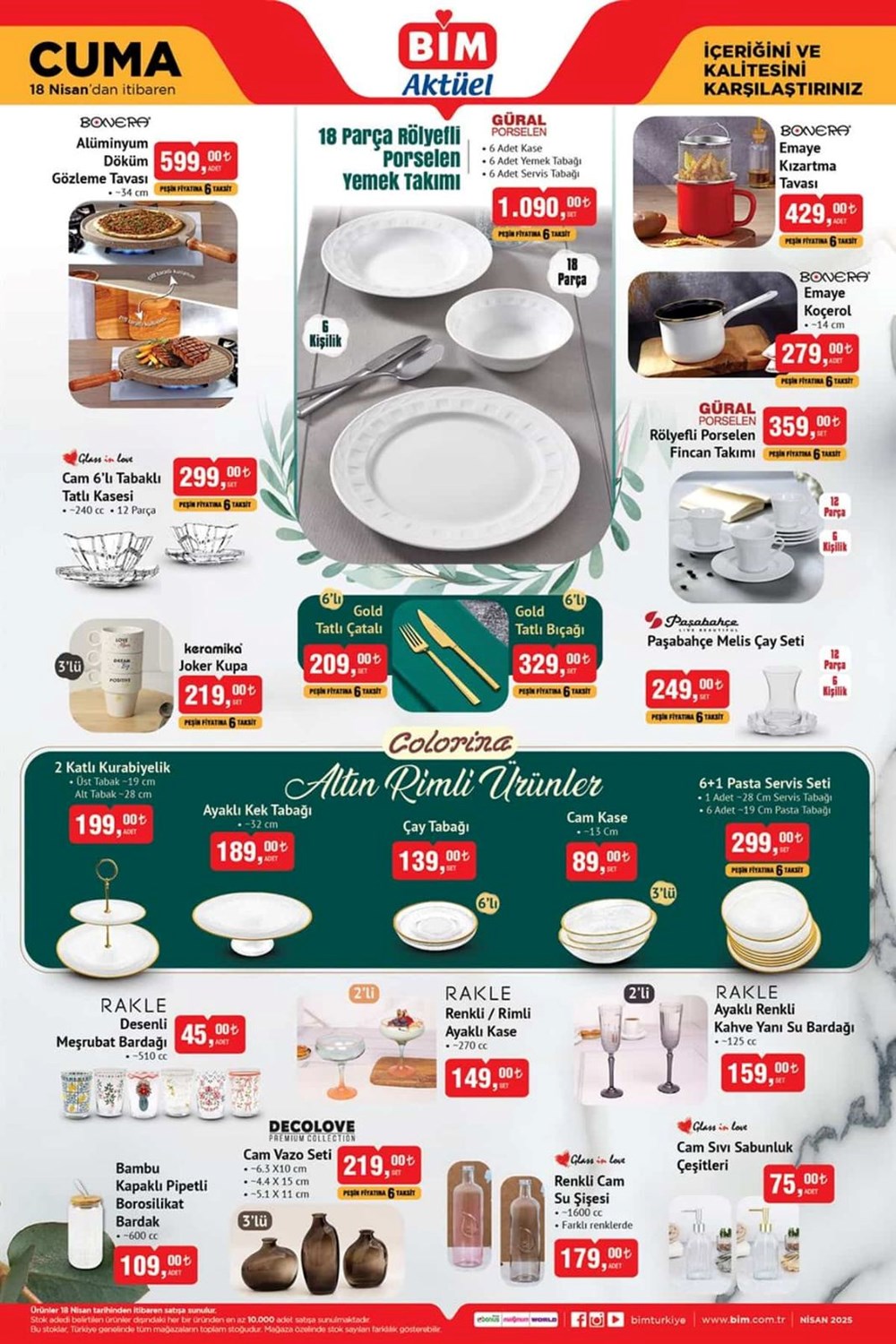 BİM Aktüel Kataloğu (19 Nisan Cuma) | Klima, klavye-mouse, televizyon ve elektronik mutfak eserleri geliyor 76