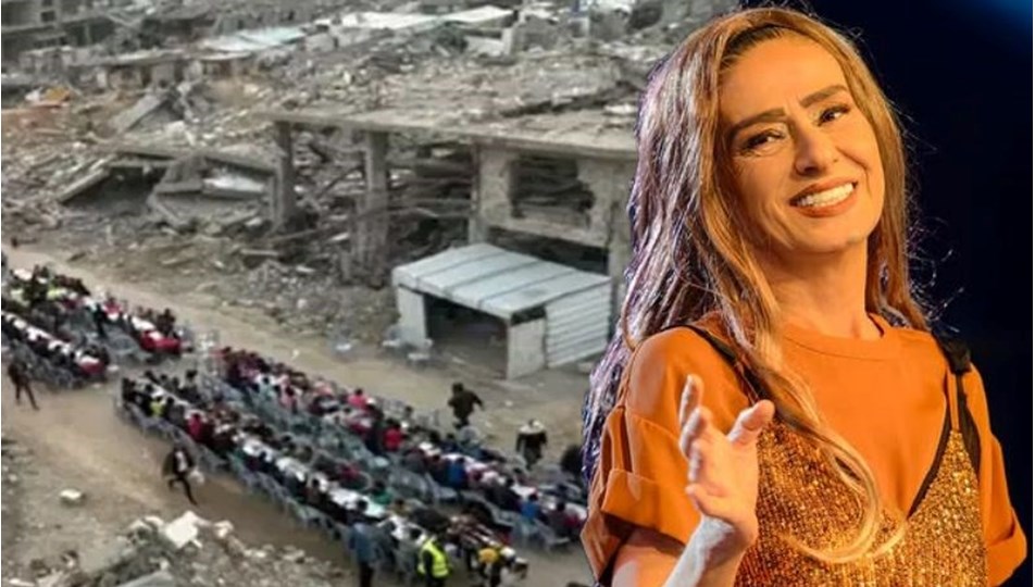Yıldız Tilbe'den Gazze'de 4 bin kişilik iftar