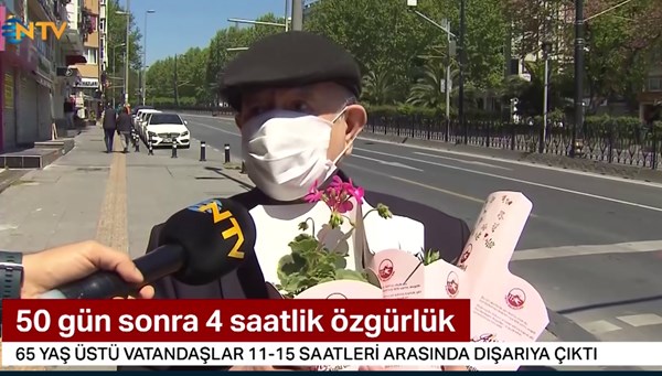 50 gün sonra 4 saatlik özgürlük