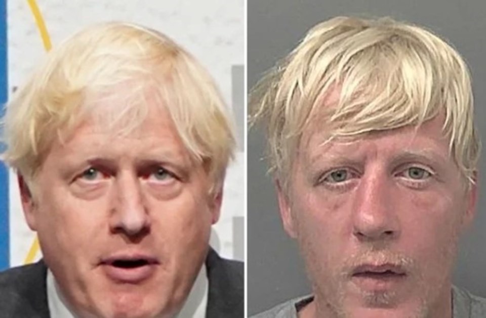 İngiltere Başbakanı Boris Johnson'a benzeyen hırsız viral oldu - 1