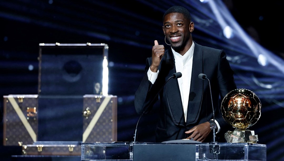 Ballon d'Or ödülü Ousmane Dembele'nin!