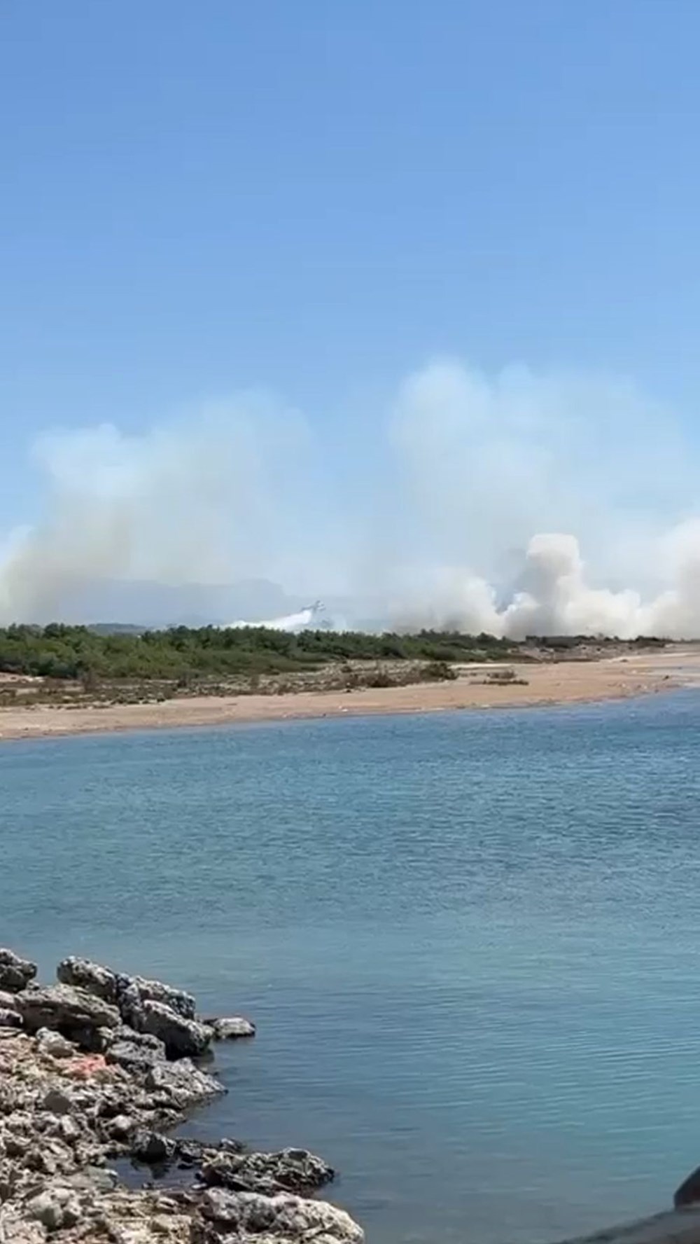 Manavgat’ta orman yangını (Havadan ve karadan müdahale ediliyor) - 1