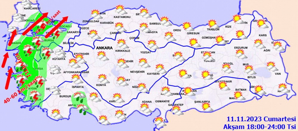 Önce yağmur sonra soğuk hava! Meteoroloji'den İstanbul, İzmir ve 11 il için uyarı - 6
