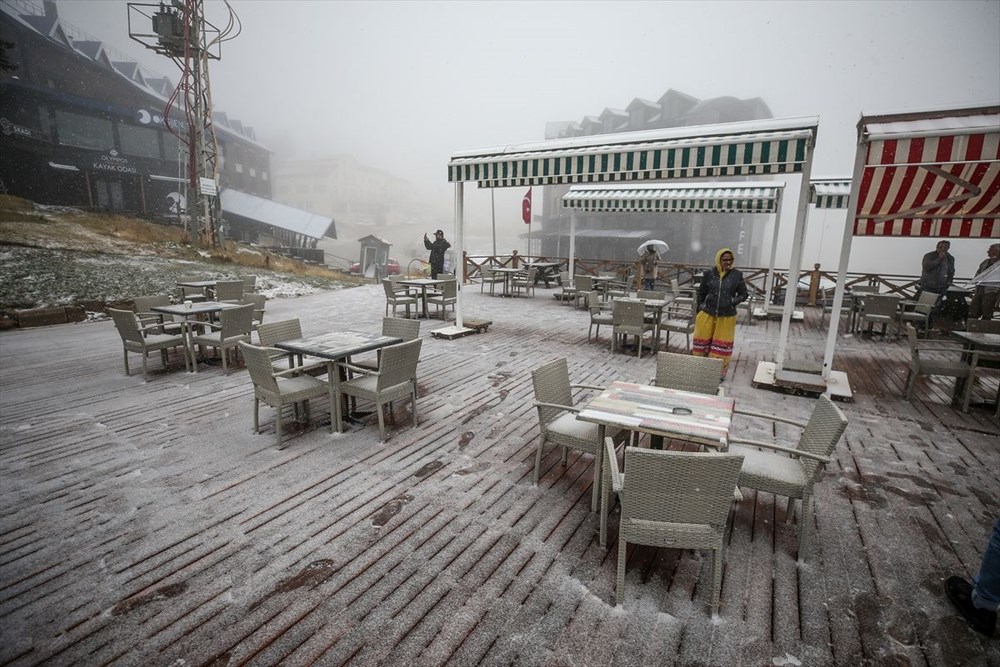 Yurttan manzaralar: Kar erken geldi - 20