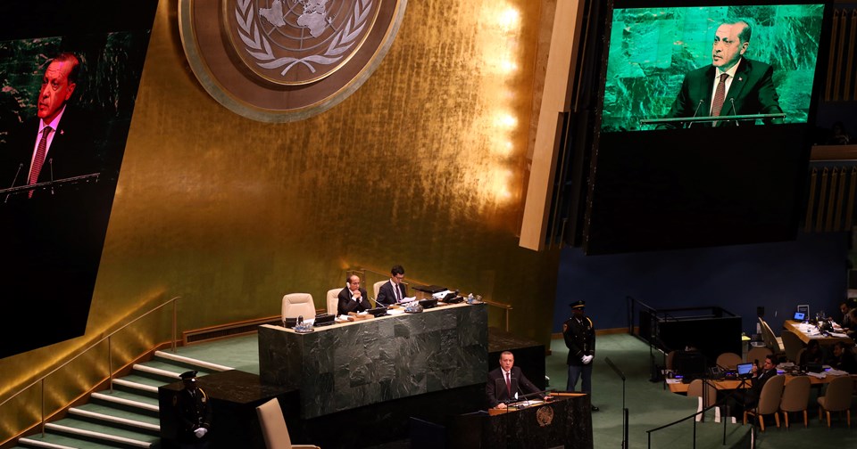 Cumhurbaşkanı Erdoğan BM Genel Kurulu'na hitap etti - 1