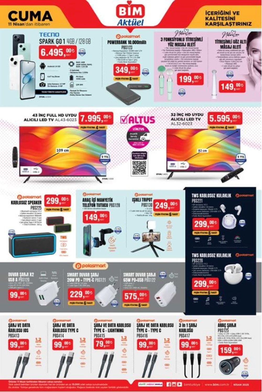 BİM Aktüel Kataloğu 8-11 Nisan yarın satışa çıkıyor: Yataklı koltuk çeşitleri, robot süpürge, masa ve valiz çeşitleri 77