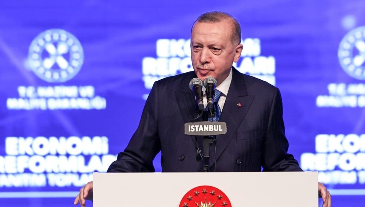 Cumhurbaşkanı Erdoğan ekonomi reform paketini açıkladı: 850 bin esnafa vergi muafiyeti