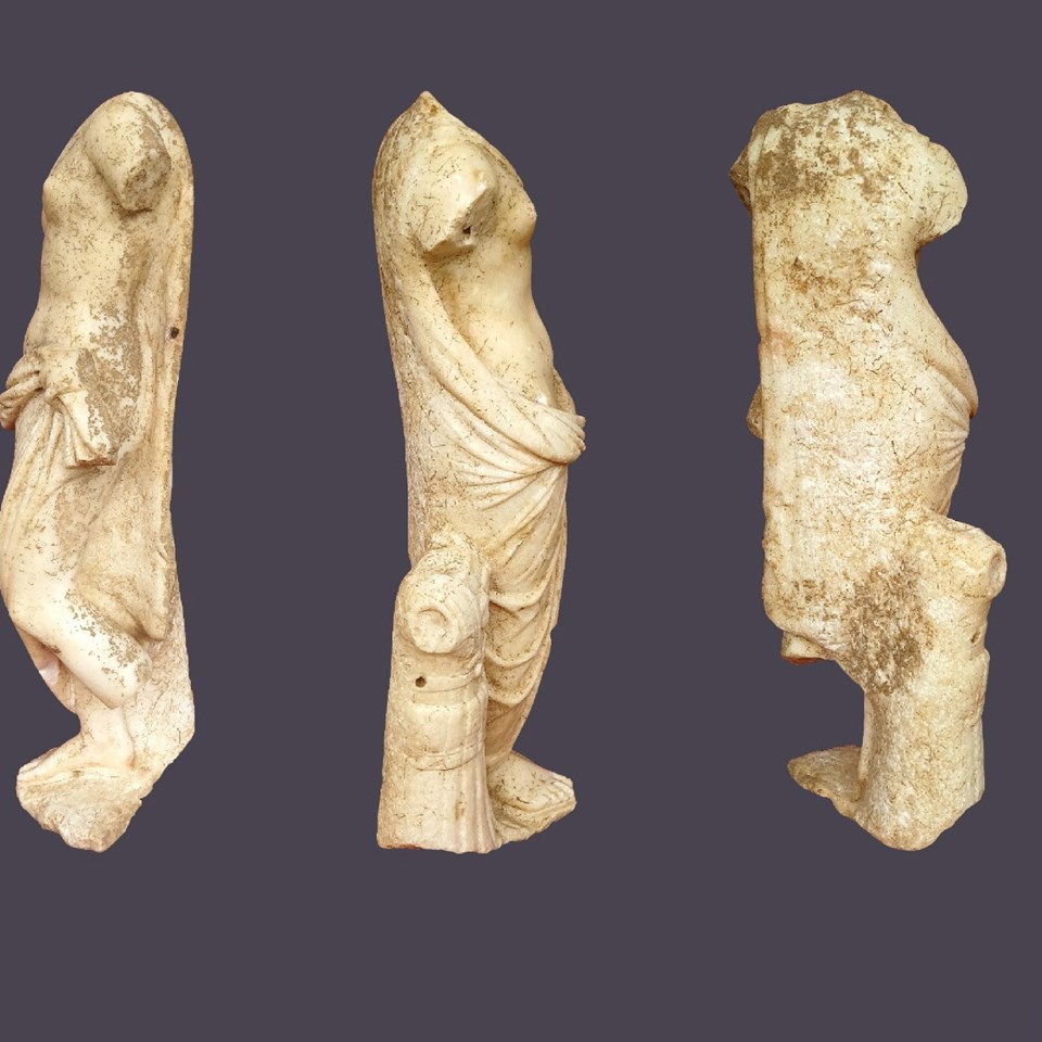 Antalya'da 2 bin yıllık Zeus ve Aphrodite heykelleri bulundu - 4