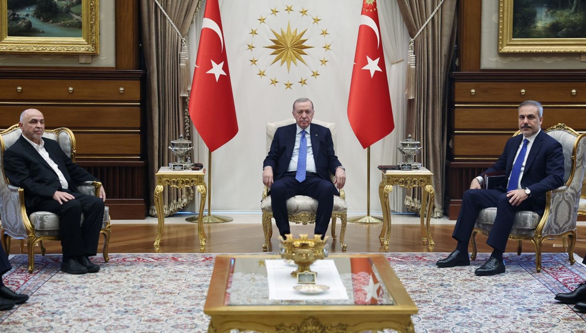 Cumhrubaşkanı Erdoğan, Hamas heyetini kabul etti Cumhrubaşkanı Erdoğan, Hamas heyetini kabul etti