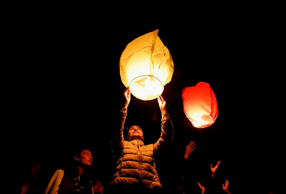 Hindistan'da "Işık Bayramı" olarak da bilinen "Diwali Festivali" kutlanıyor - 5