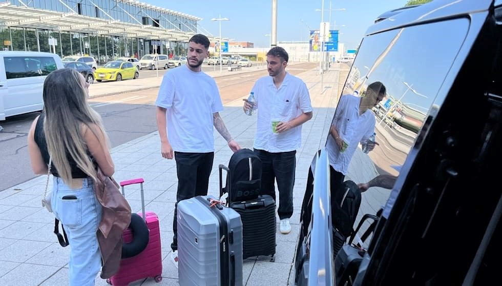 Ligi salladı, havalimanından görüntü geldi