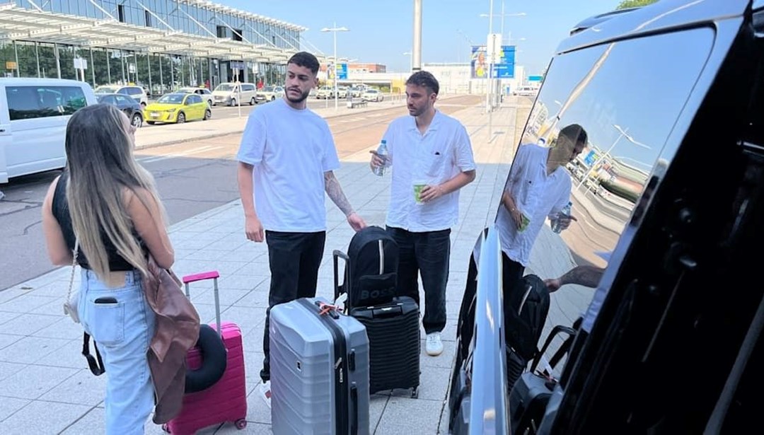Süper Lig'i salladı, havalimanından görüntüsü geldi: İmza için Almanya'da!
